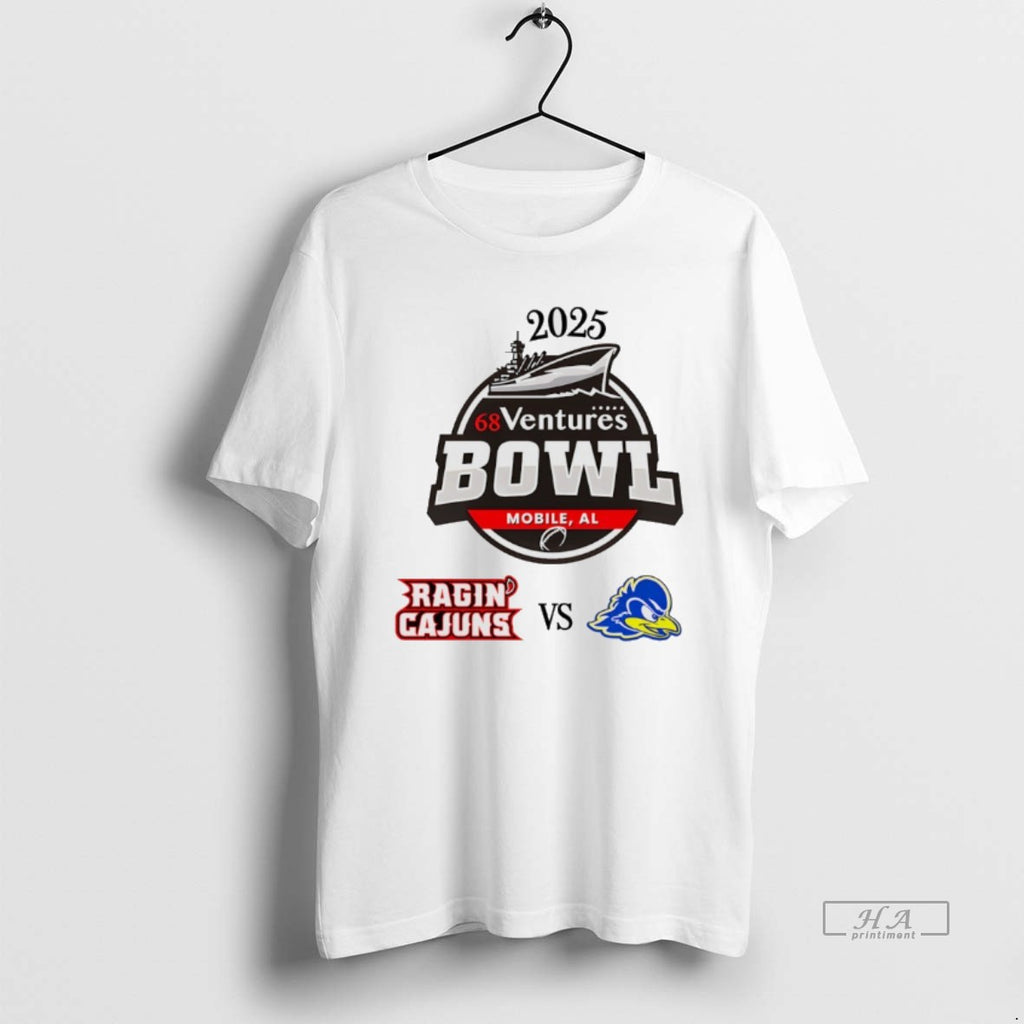 Official 68 Ventures Bowl 2025 Louisiana Vs Delaware