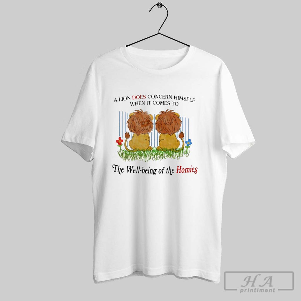 Official A Lion Does Concern Himself When It Comes To The Well Being Of The