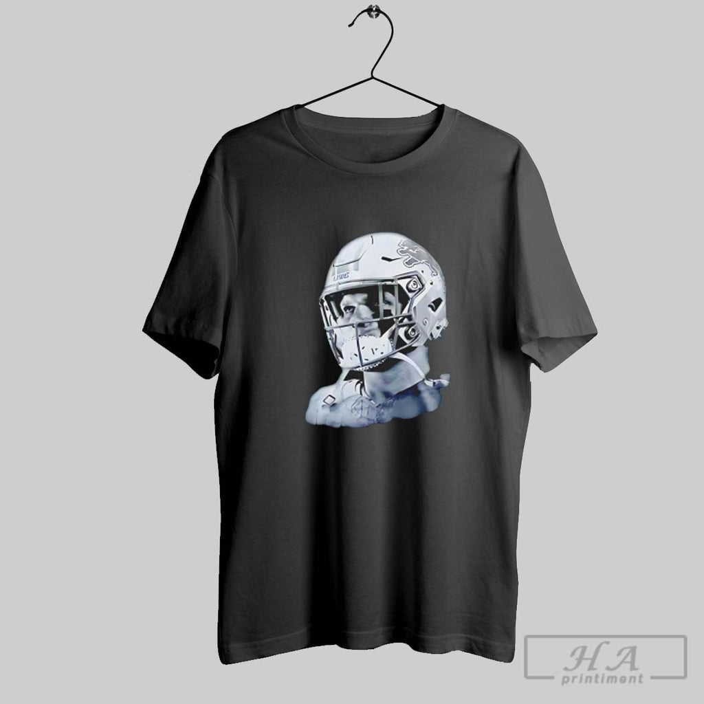 Official Aidan Hutchinson Detroit Lions Charcoal House Of Hutch Game Face