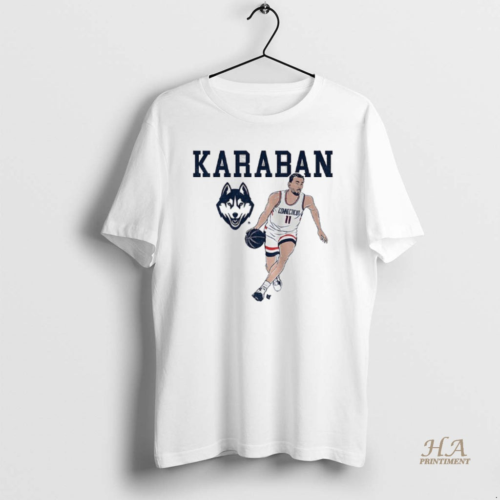 Official Alex Karaban Name Pose Uconn Huskies Basketball Big East Conference