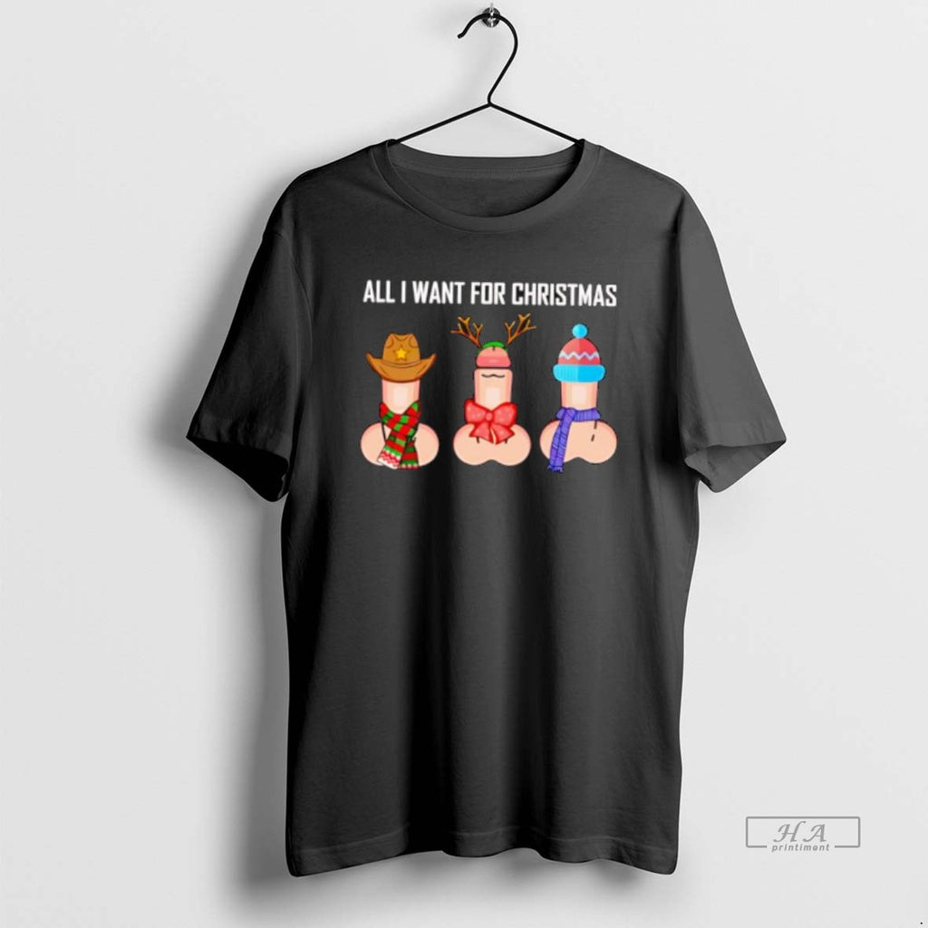 Official All I Want For Christmas Is On Mens Sport