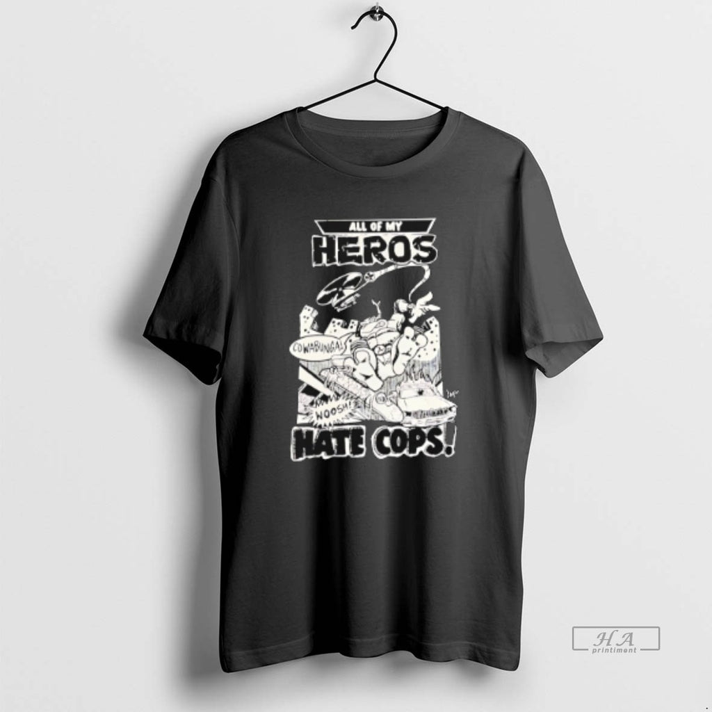 Official All My Heros Hate Cops Comic