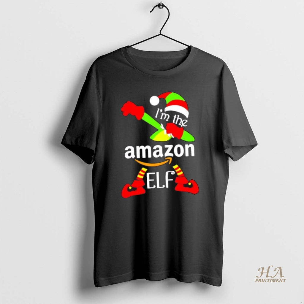 Official Amazon Im The Elf Dabbing Merry Christmas