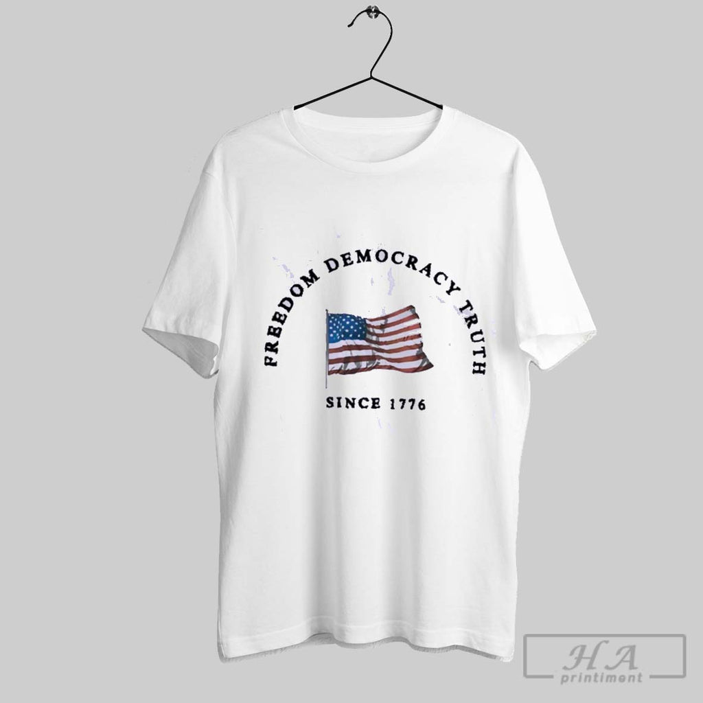 Official American Flag Freedom Democracy Truth Since 1776