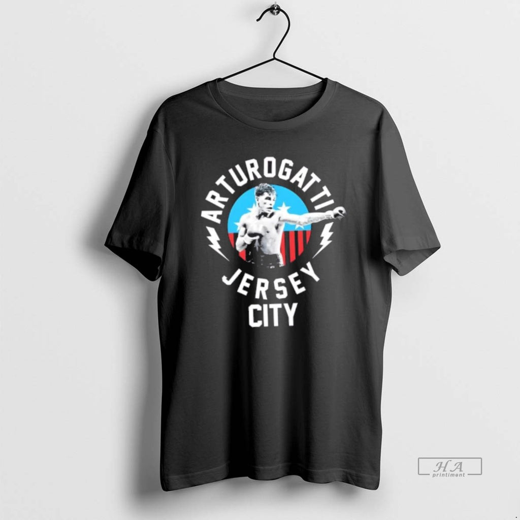 Official Arturo Gatti Jersey City Boxing Graphic