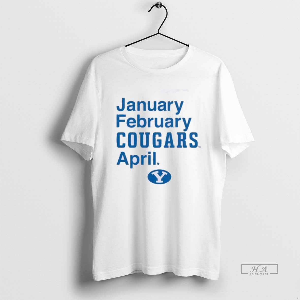 Official Byu Basketball January February Cougars April T-Shirts, Hoodie, Sweatshirt | WearSparks.com