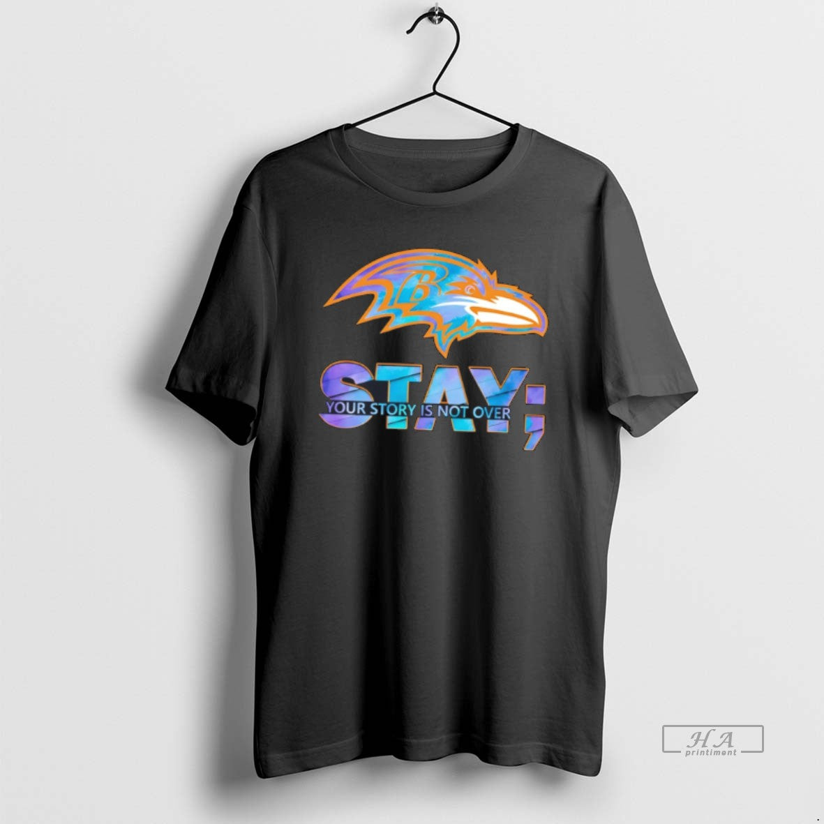 Official Baltimore Ravens Stay Story Tee T-Shirt, Sweatshirt, Hoodie, Long Sleeve