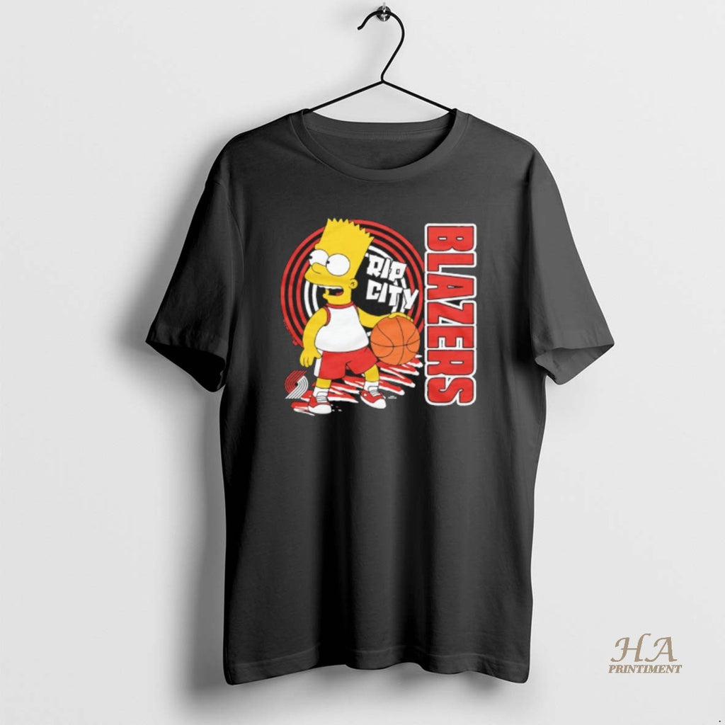 Official Bart Simpson X Portland Trail Blazers Rip City