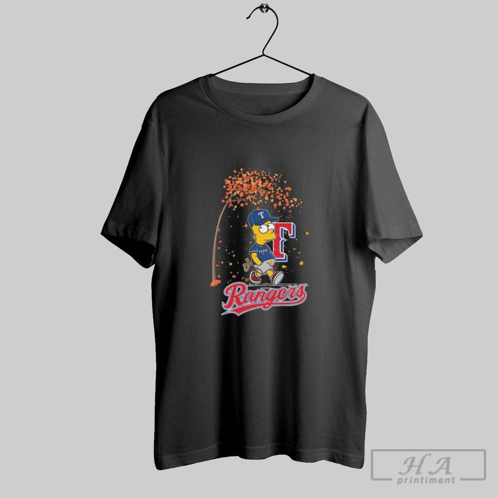 Official Bart Simpson X Texas Rangers Walking Fall 2025