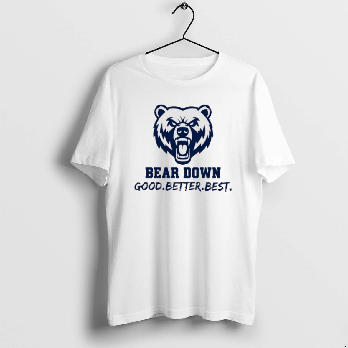Official Bear Down Good Better Best Chicago Bear Football T-Shirts, Hoodie, Sweatshirt | WearSparks.com