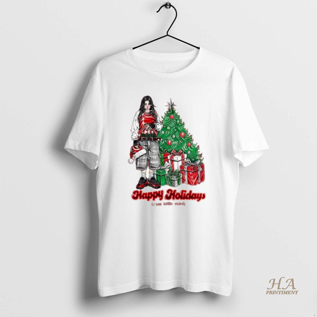 Official Billie Eilish Happy Holidays From Billie Eilish Christmas Tree