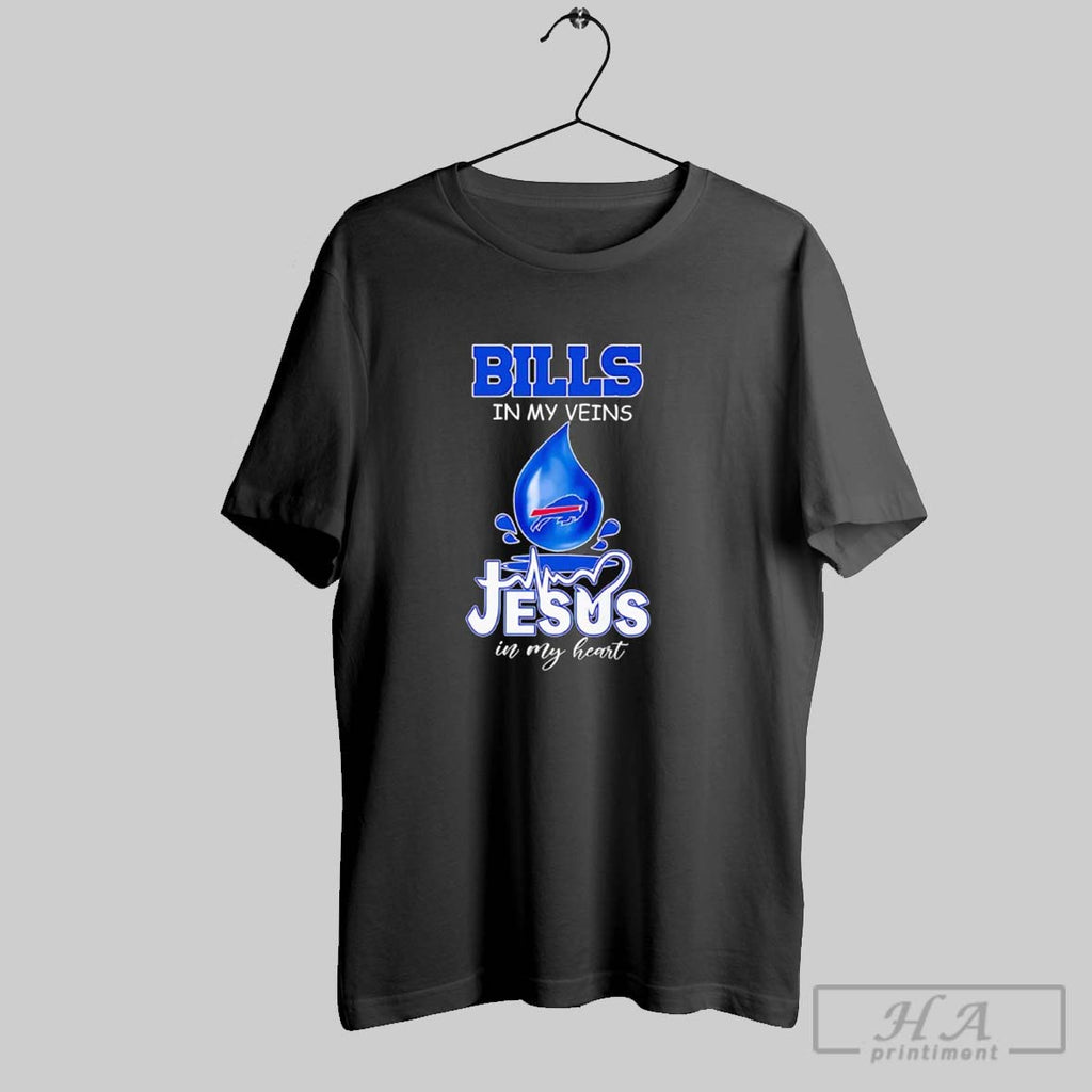 Official Bills In My Veins Jesus In My Heart Drop Blood