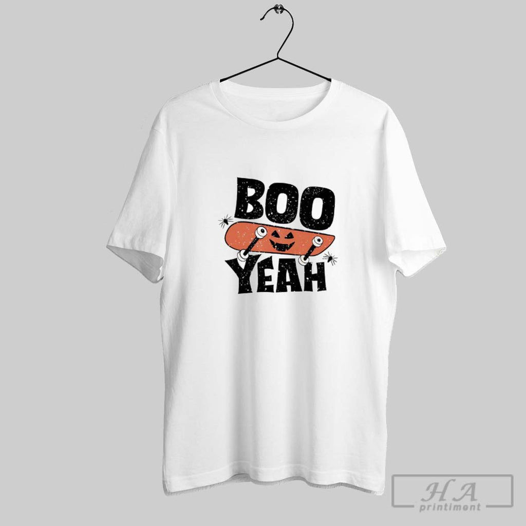 Official Boo Yeah Skateboard Halloween Ladies