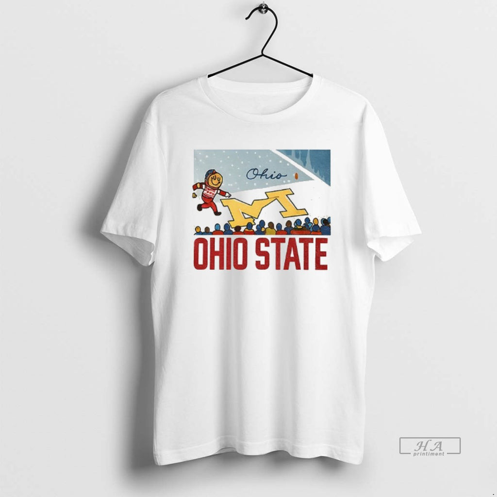 Official Brutus Ohio State Snow Fan Football Funny Art