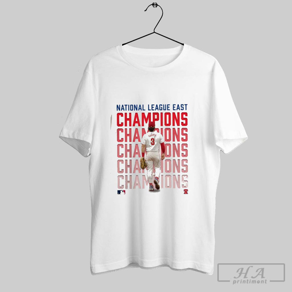 Official Bryce Harper Philadelphia Phillies Nl East Champions Major League Baseball Baseball 2025 Poster Heroic