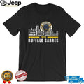 Buffalo Sabres 2026 Roster Player Names Skyline T Shirt