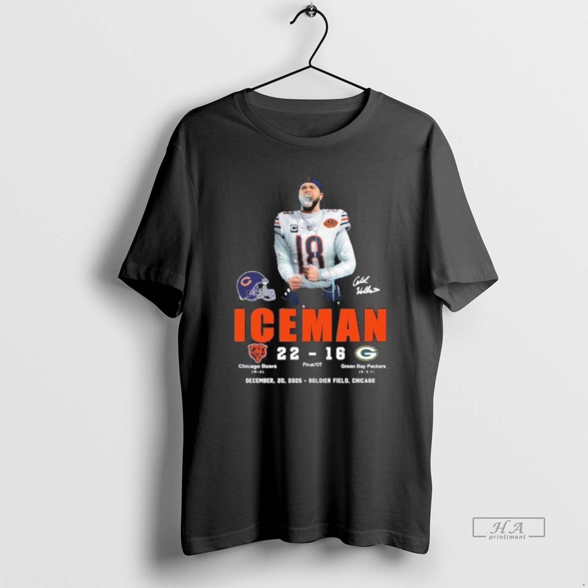 Official Caleb Williams Iceman Bears 22 16 Packers T-Shirts, Hoodie, Sweatshirt | WearSparks.com