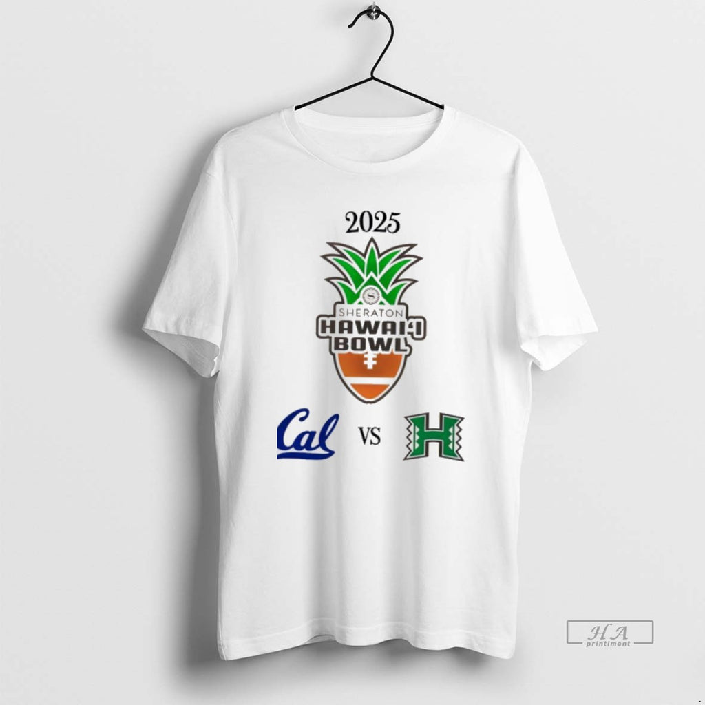 Official California Golden Bears Vs Hawaii Rainbow Warriors 2025 Sheraton Hawai_ca_bbi Bowl