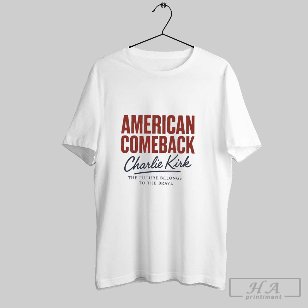 Official Charlie Kirk American Comeback The Future Belongs To The Brave