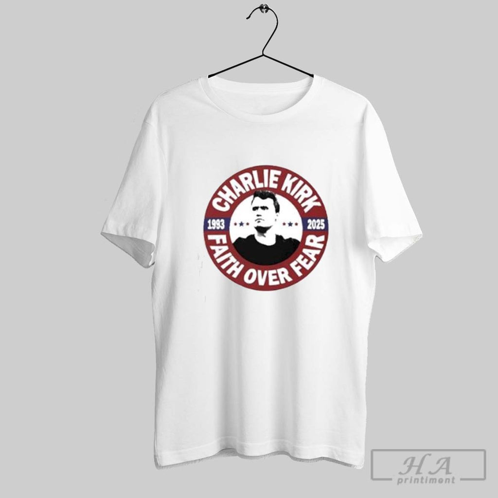 Official Charlie Kirk Faith Over Fear 1993 2025