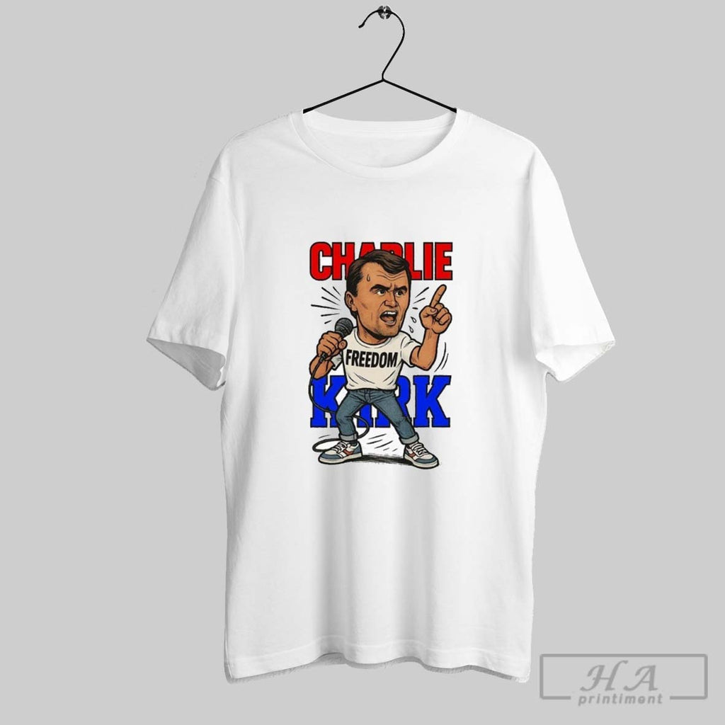 Official Charlie Kirk Freedom Caricature