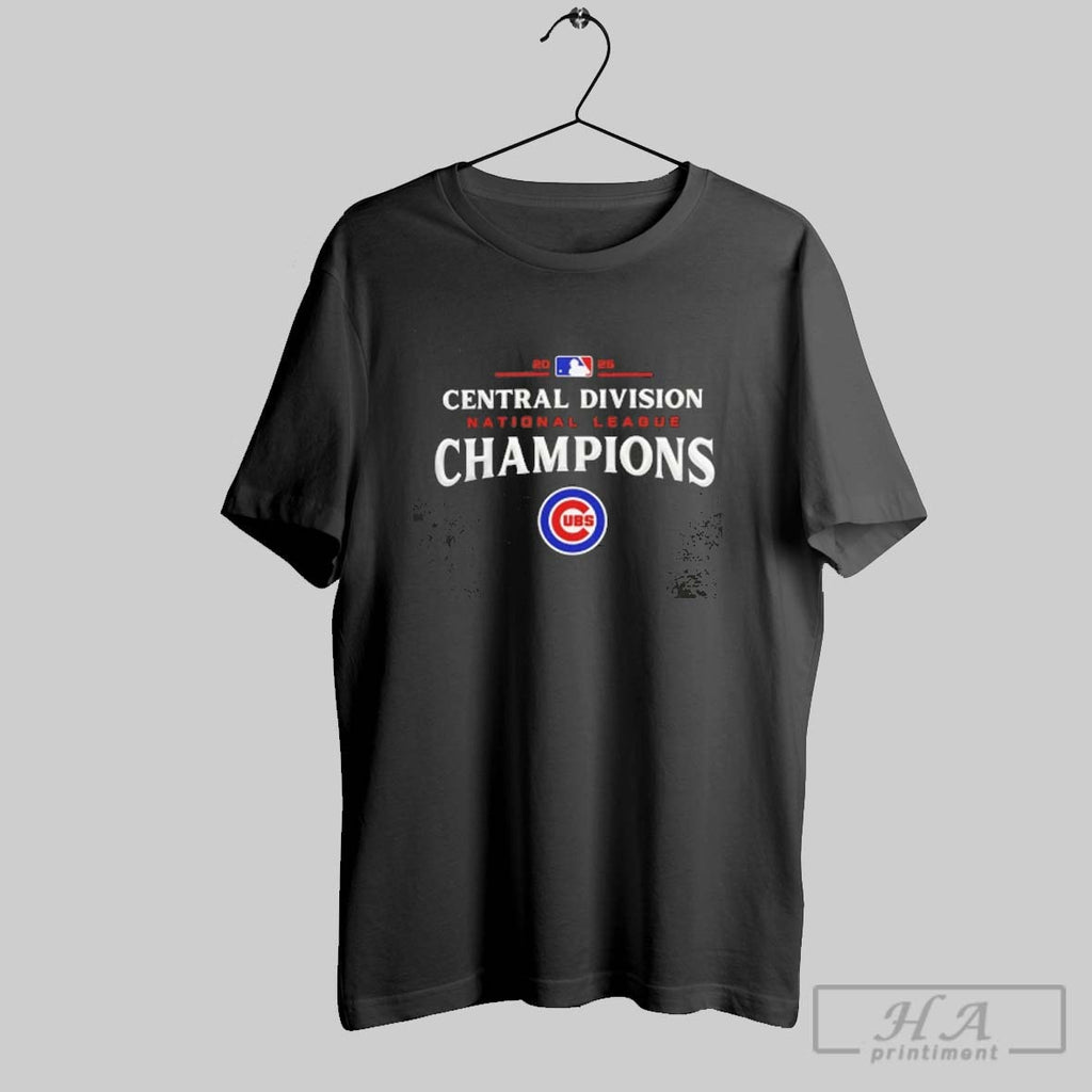 Official Chicago Cubs 2025 Nl Central Division Champions