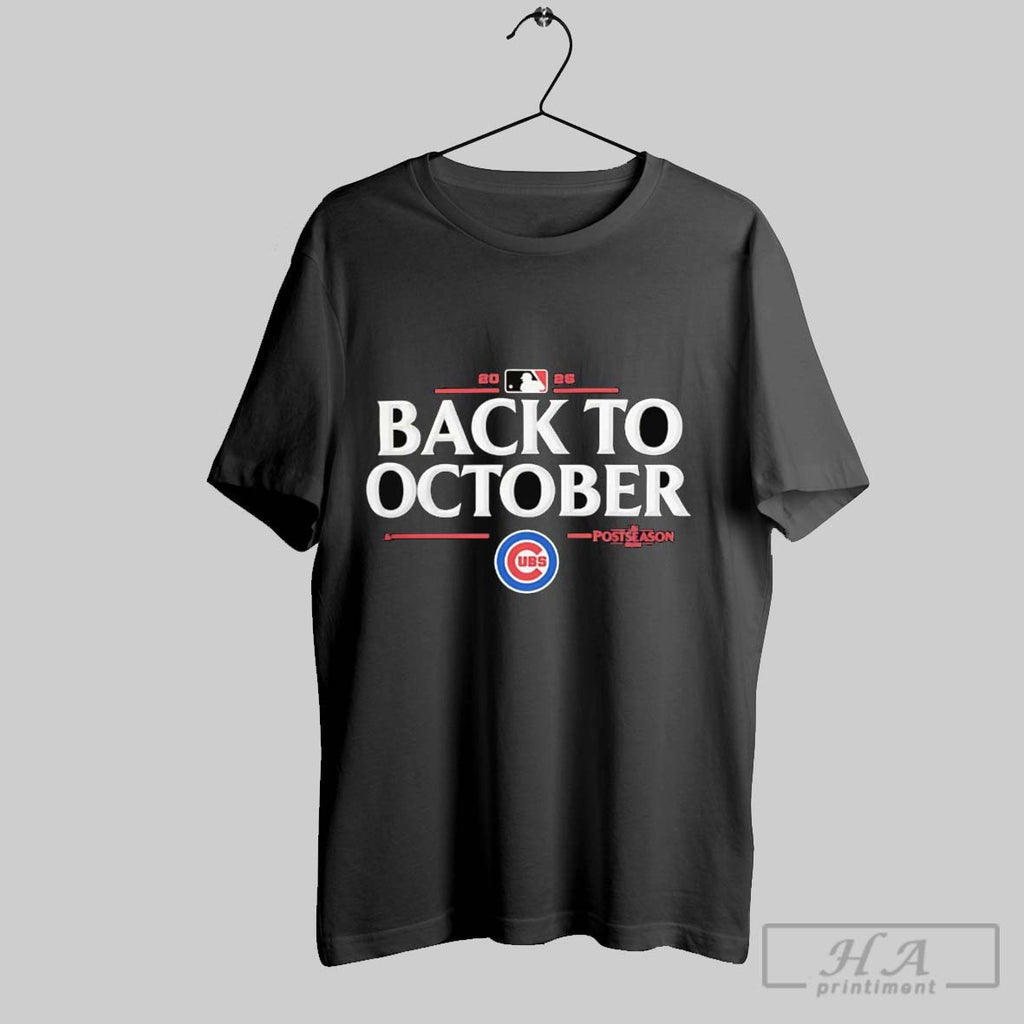 Official Chicago Cubs Back To October 2025 Mlb Postseason