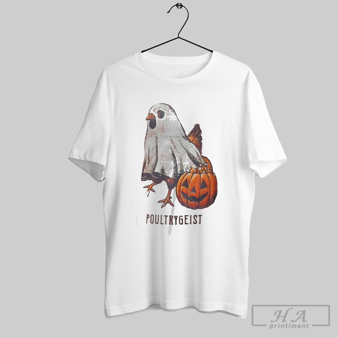 Official Chicken Ghost Trick Or Treat Poultrygeist Halloween
