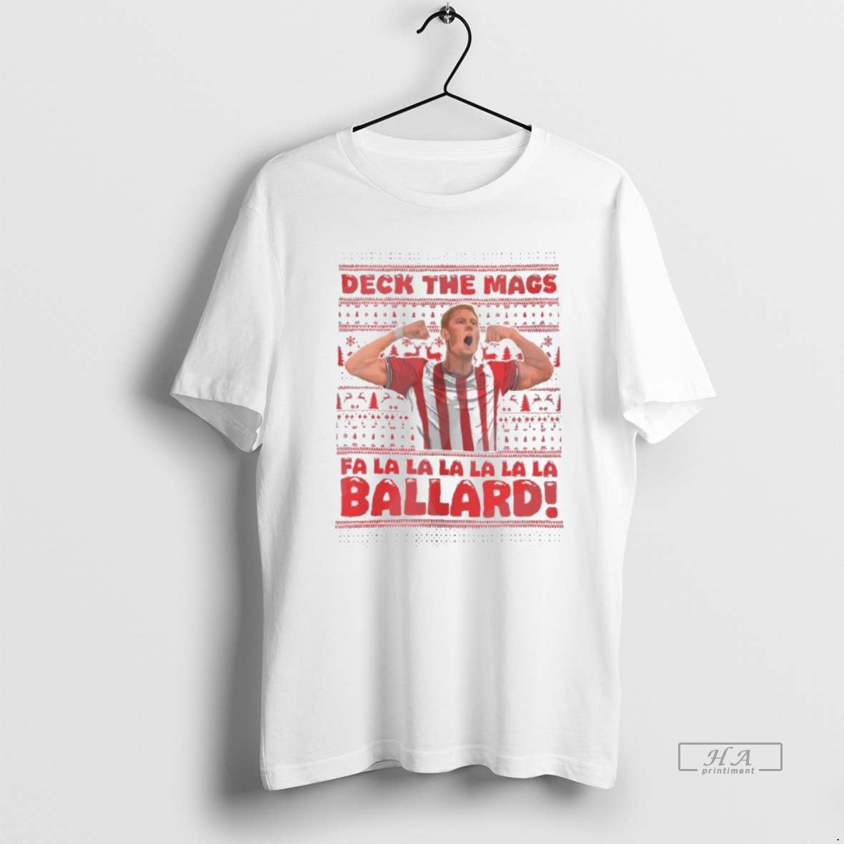 Official Dan Ballard Deck The Halls Ugly Christmas Sweat