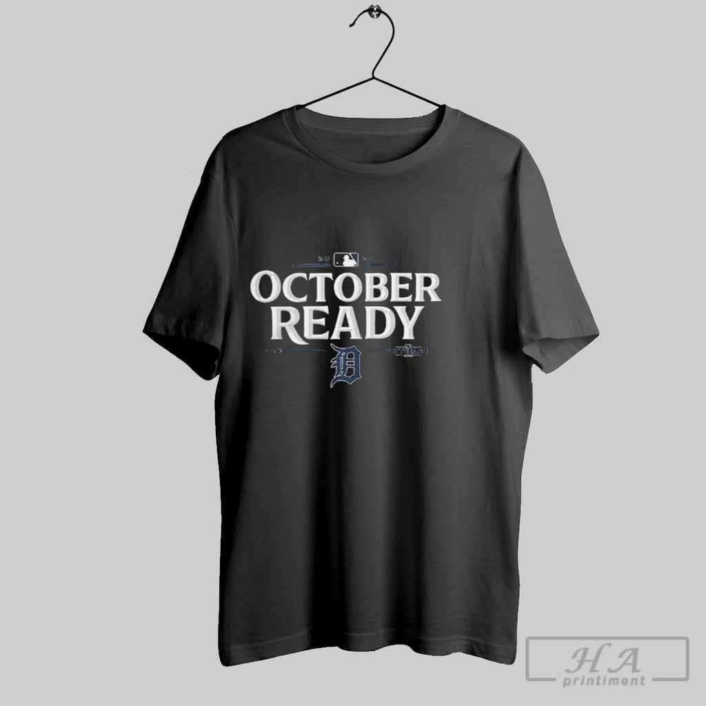 Official Detroit Tigers 2025 October Ready Mlb Postseason