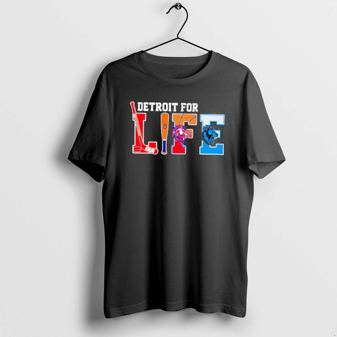Official Detroit For Life Sports Teams Tigers Lions Red Wings Pistons T-Shirts, Hoodie, Sweatshirt | WearSparks.com