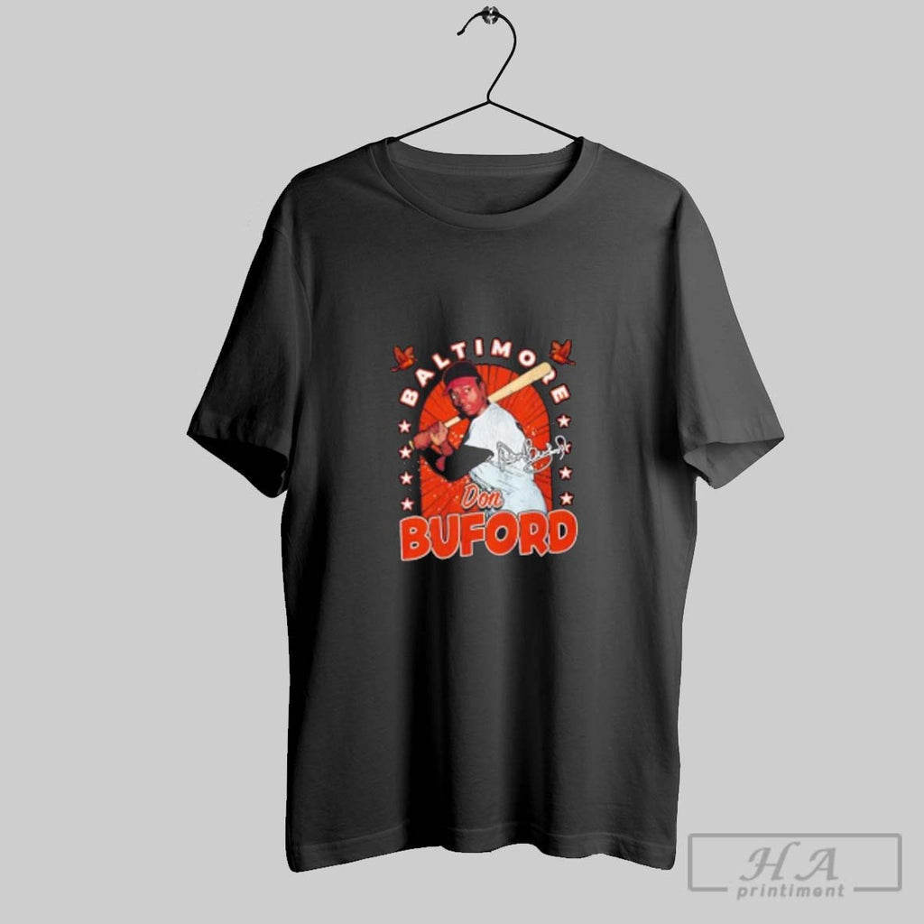 Official Don Buford Baltimore Gritty Signature