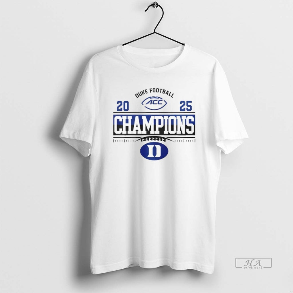 Official Duke Football Acc Champions 2025