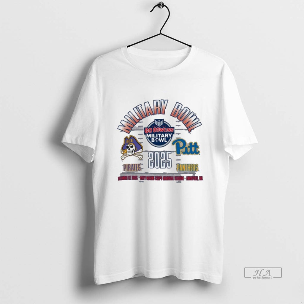 Official Ecu Pirates Vs Pitt Panthers 2025 Military Bowl Matchup