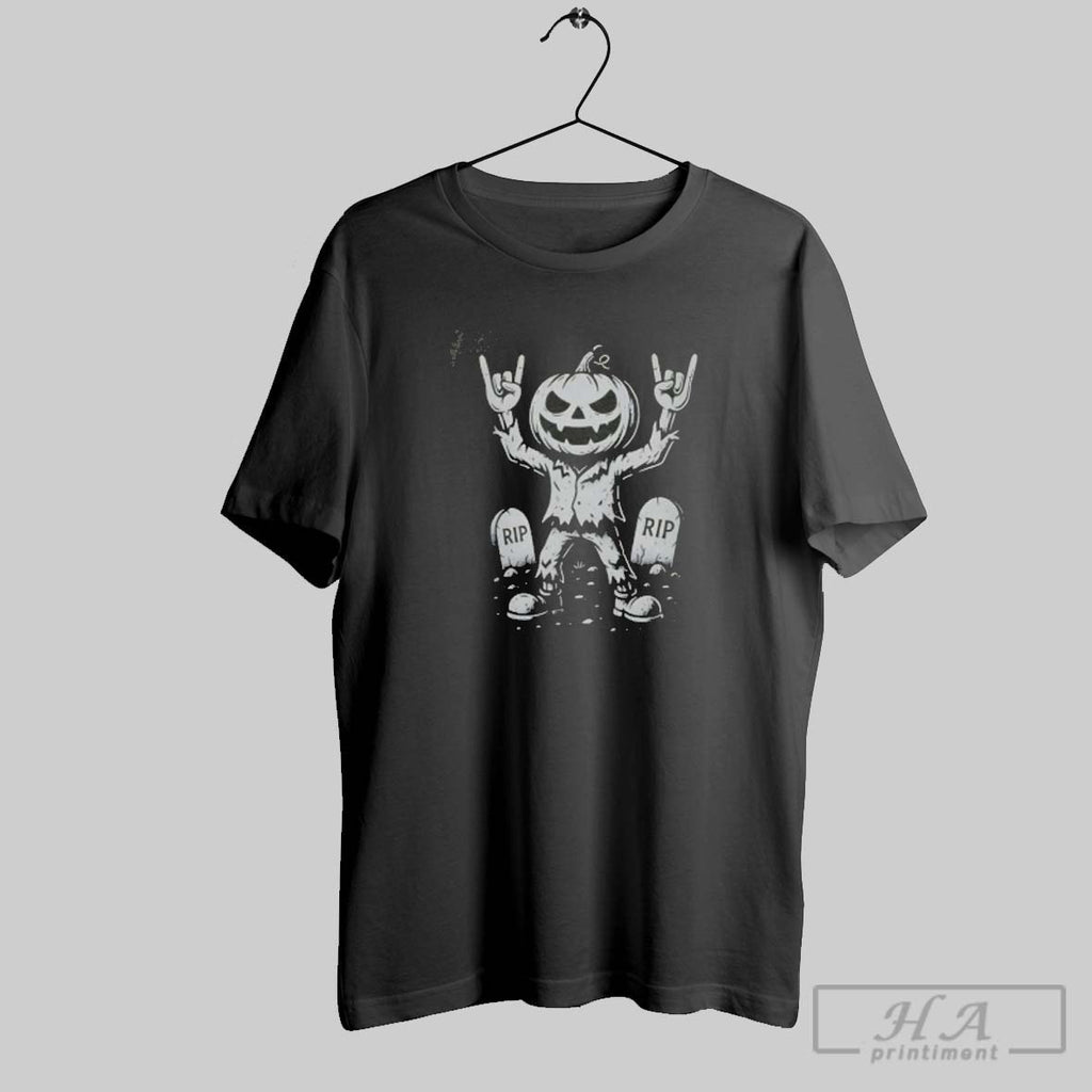 Official El Rocker Pumpkin King Old School Halloween