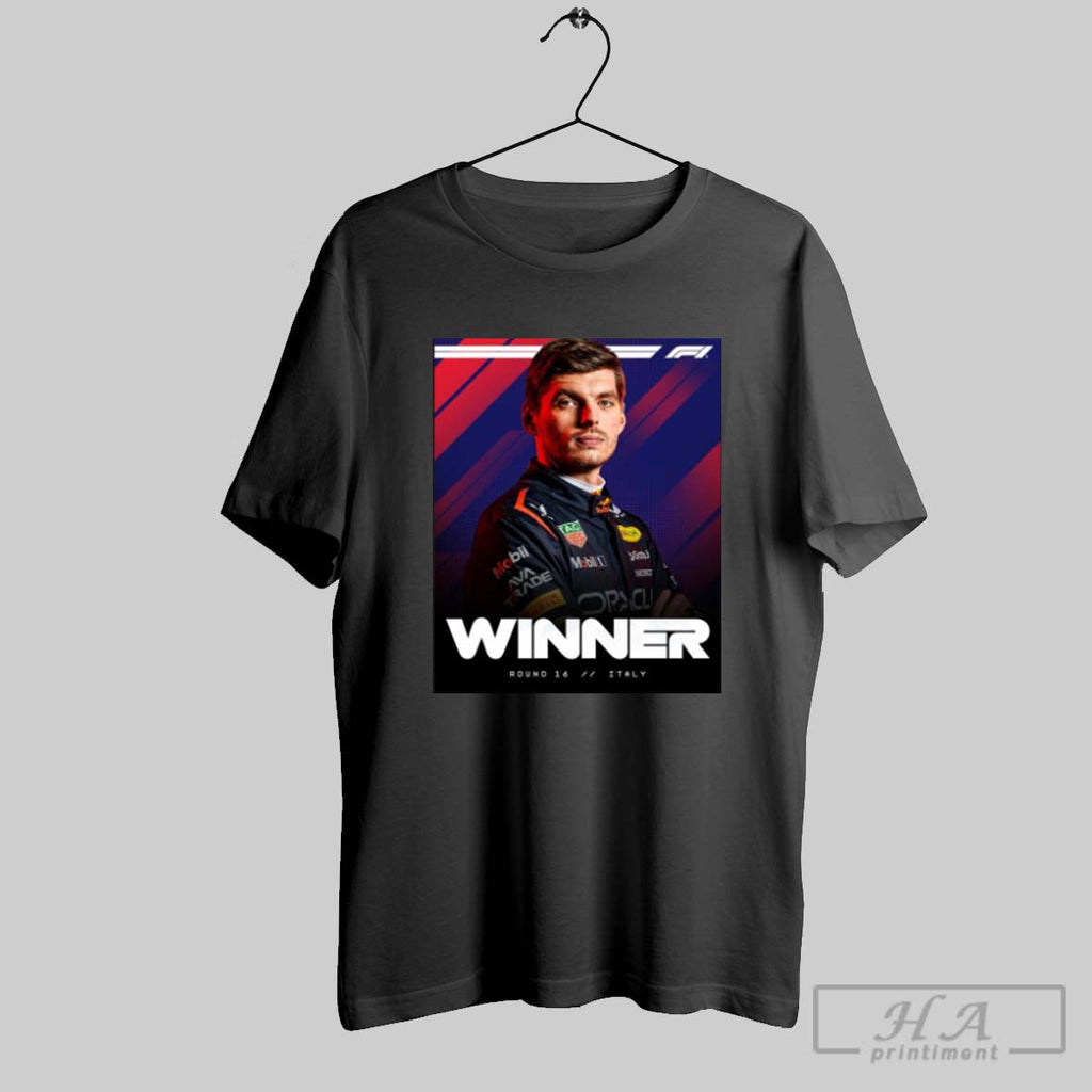 Official F1 Max Verstappen Victory At Round 16 2025 Italian Grand Prix At Monza Poster
