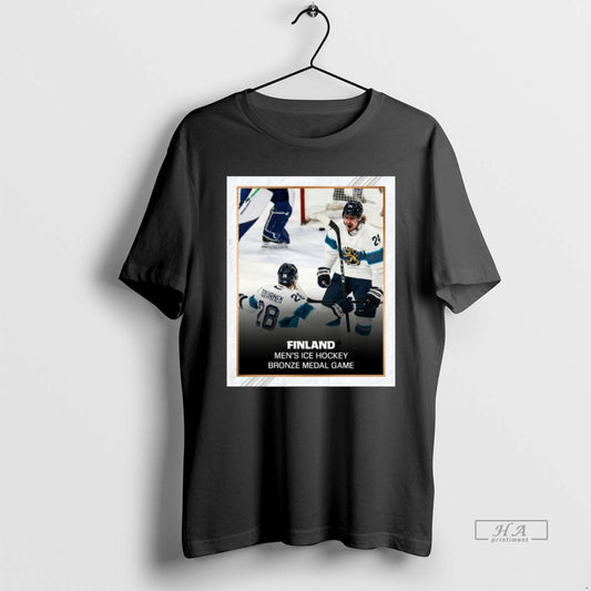 Official Finland Outscores Slovakia Ice Hockey Bronze Medal Game 2026 T-Shirt, Sweatshirt, Hoodie