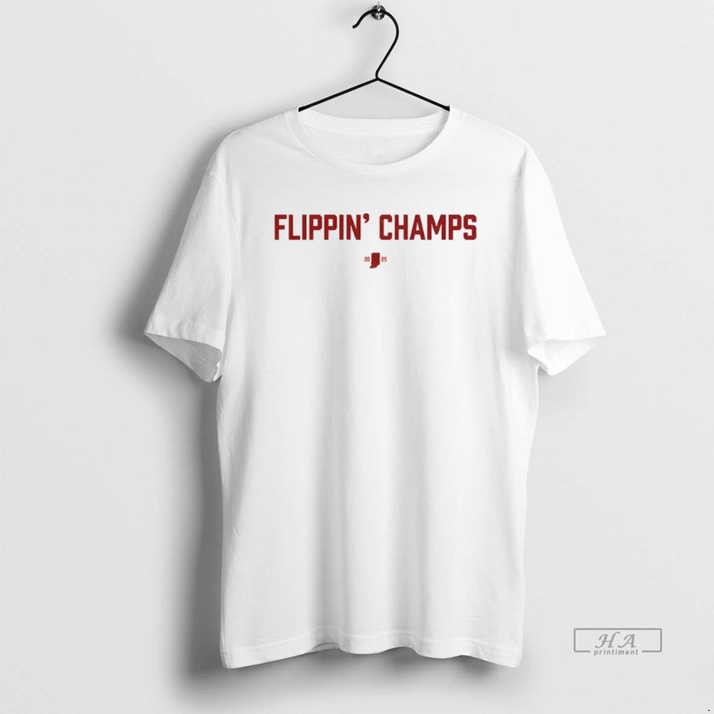 Official Flippin Champs 2025 Indiana Hoosier Football Big10 Champions