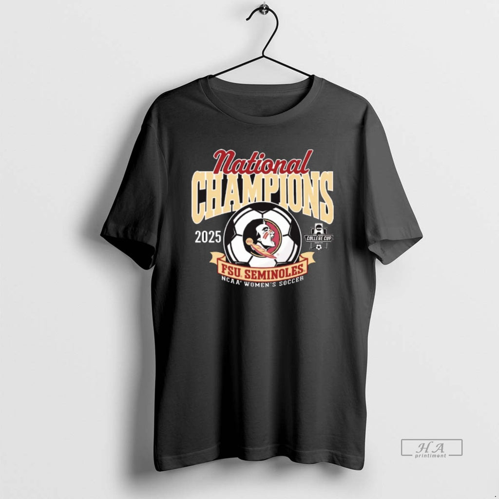 Official Florida State Seminoles National Champions 2025 Ncaa Womens Soccer College Cup