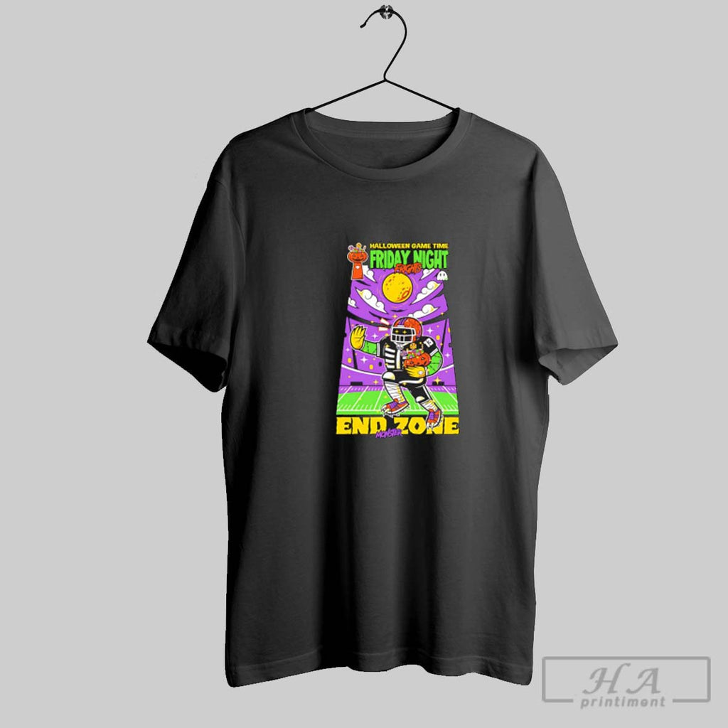 Official Friday Night Frights End Zone Monster Halloween