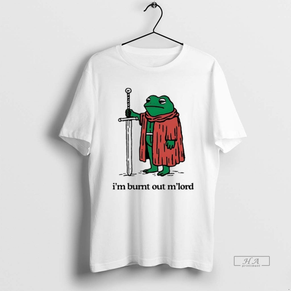 Official Frog With Sword Im Burnt Out Mlord