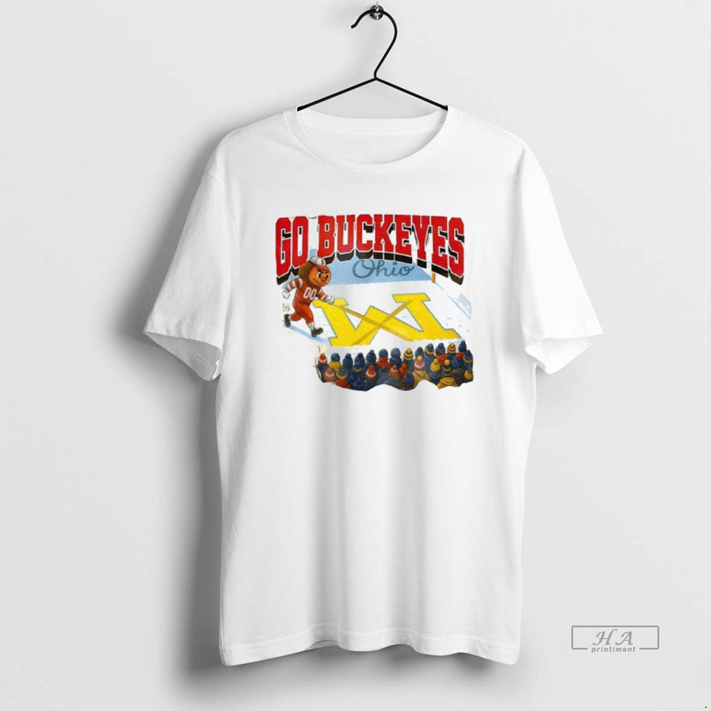 Official Funny Brutus Vs Michigan Game Day Brutus Ohio State Snow Go Buckeyes Sports