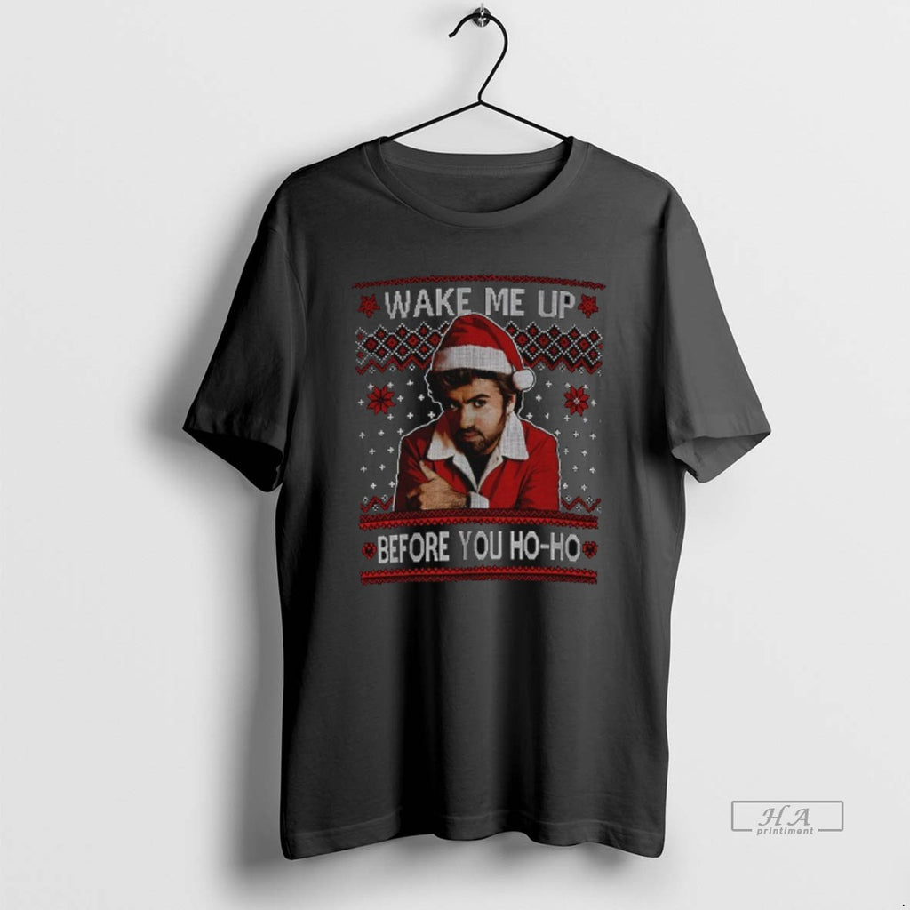 Official George Michael Wake Me Up Before You Ho Ho Ugly Christmas