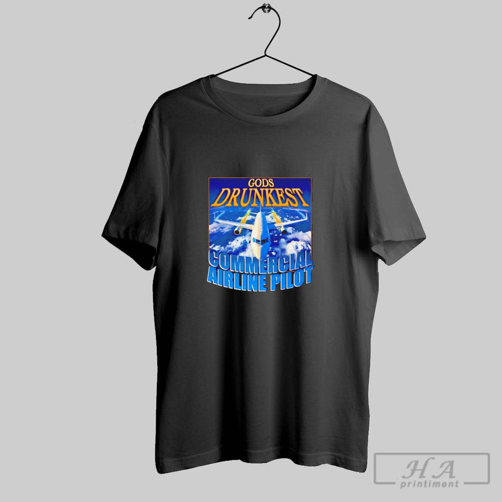 Official Gods Drunkest Commercial Airline Pilot Sarcastic