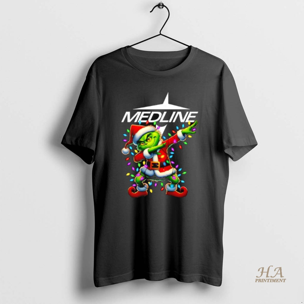 Official Grinch Lights Dabbing Christmas X Medline