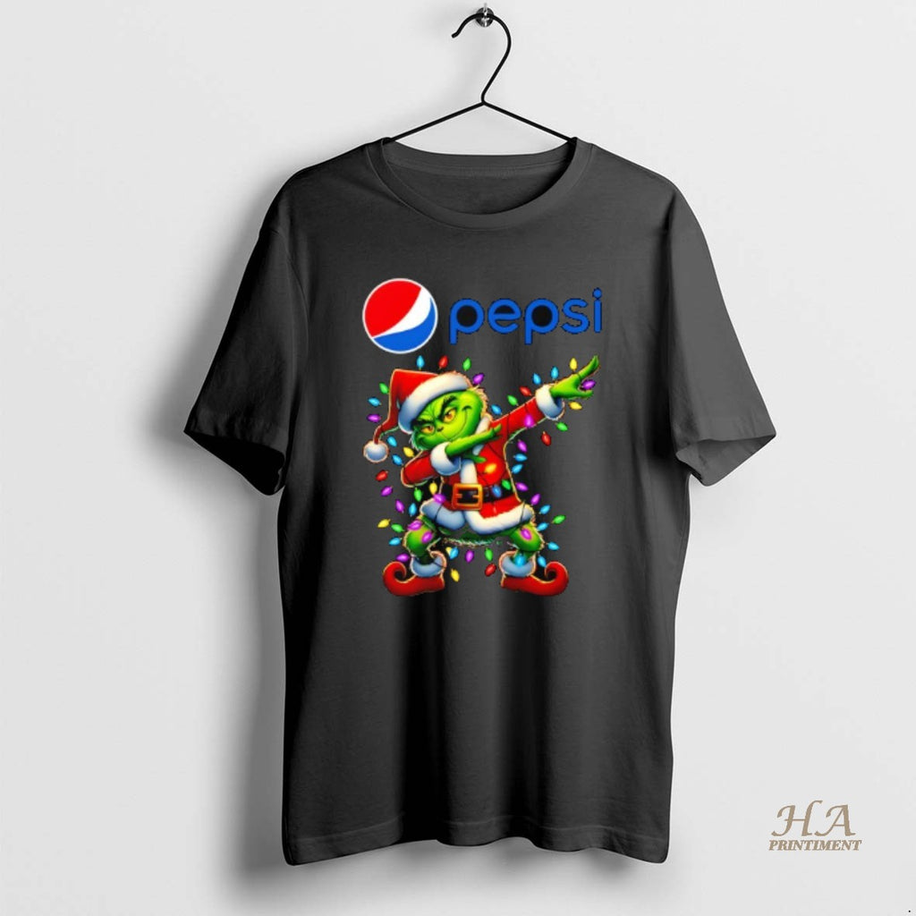 Official Grinch Lights Dabbing Christmas X Pepsi