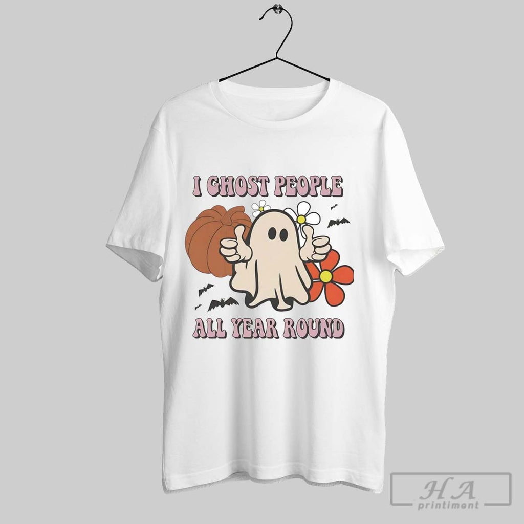 Official I Ghost People All Year Round Halloween