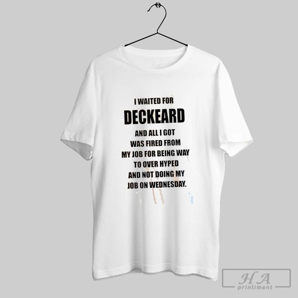Official I Waited For Deckard And All I Got Was Fired From My Job For