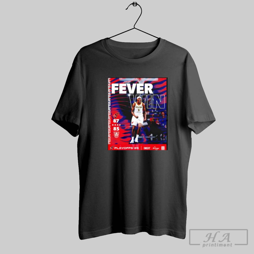 Official Indiana Fever Win Against The Atlanta Dream 2025 Wnba Playoffs