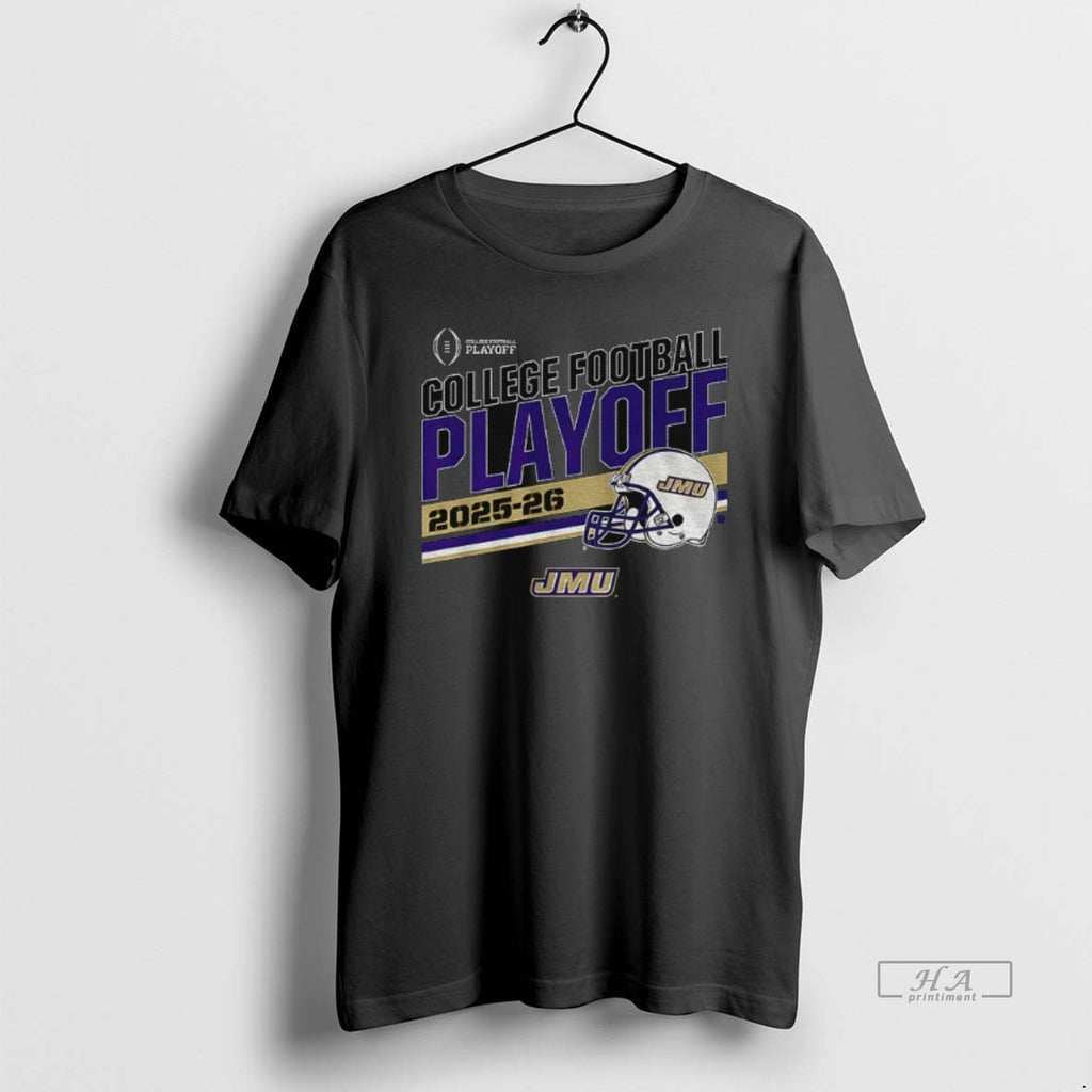 Official James Madison Dukes Football 2025 Cfp Stripe College Football Playoff 2025